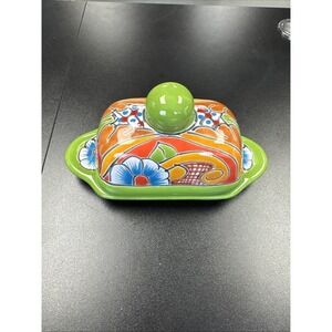 Hand Painted Talavera Butter Dish
